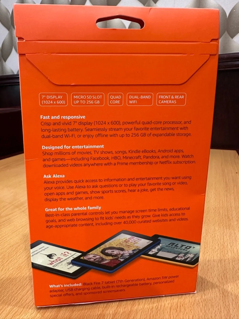 Amazon Fire 7 Tablet with Alexa 7th generation (8 GB) brand new